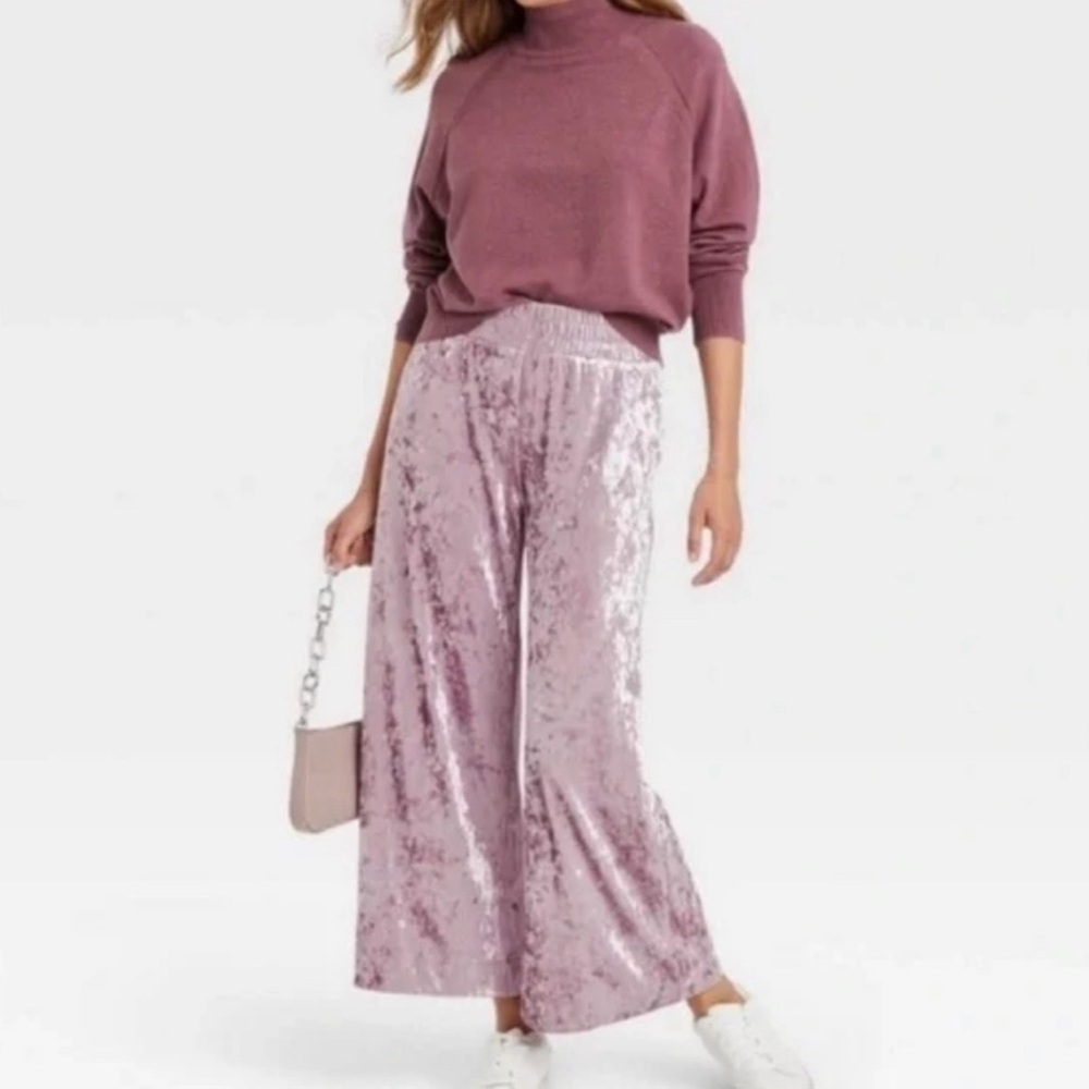 A New Day Velvet Pull On Pants #372